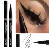 Ultra Fine Black Liquid Eyeliner Waterproof Lasting Silky Matte Quick-dry Eye Liner Non Fading 1/2pcs Lasting Eyes Beauty Makeup