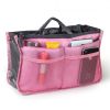 Women Lady Travel Insert Handbag Organiser Makeup Bags Toiletry Purse Liner w/Hand Strap